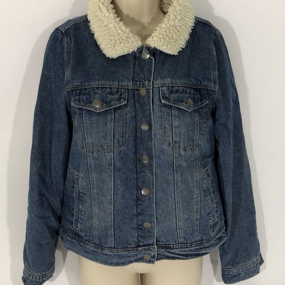 cotton on womens denim jacket